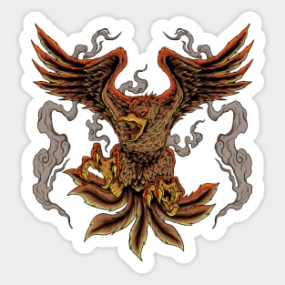 Flying bird Sticker